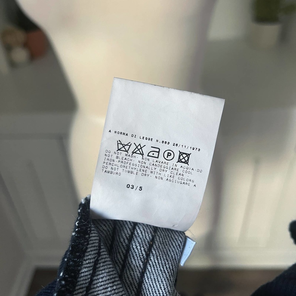 Vintage D&G Dolce & Gabbana Denim Fitted Bustier Dress Size XS - Picture 10 of 10